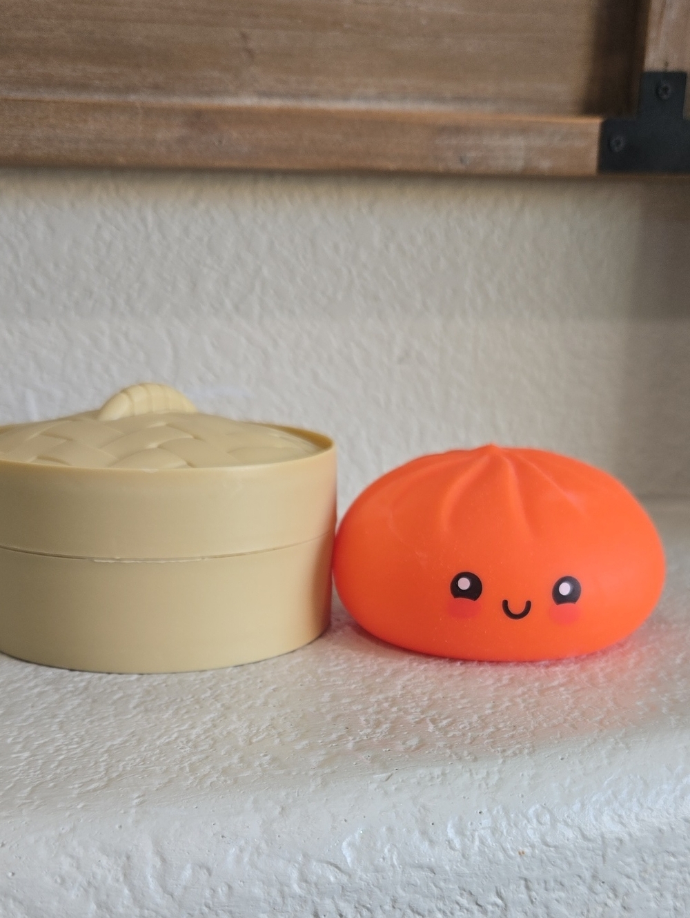 Squishy Dumpling Kids Toy - Beige